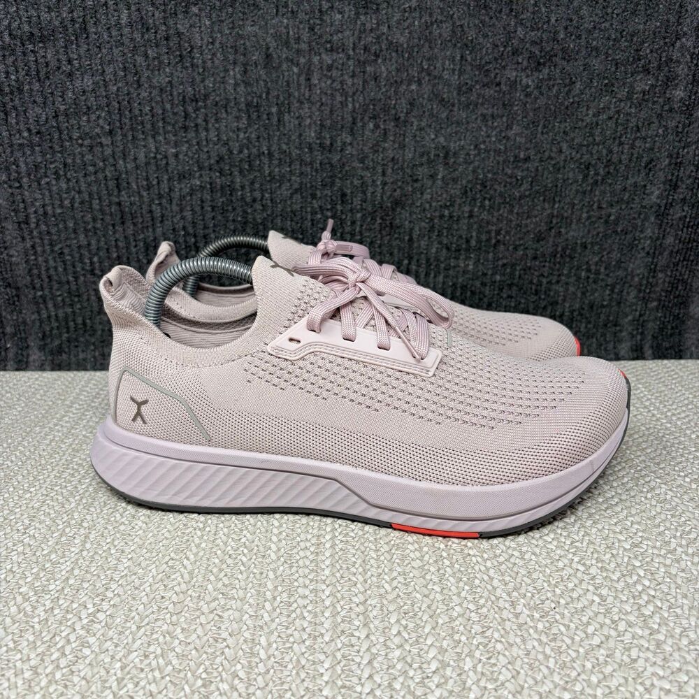Flux Adapt Runner Dove Soft Pink Athletic Barefoot Zero Drop Shoes Mens 9.5